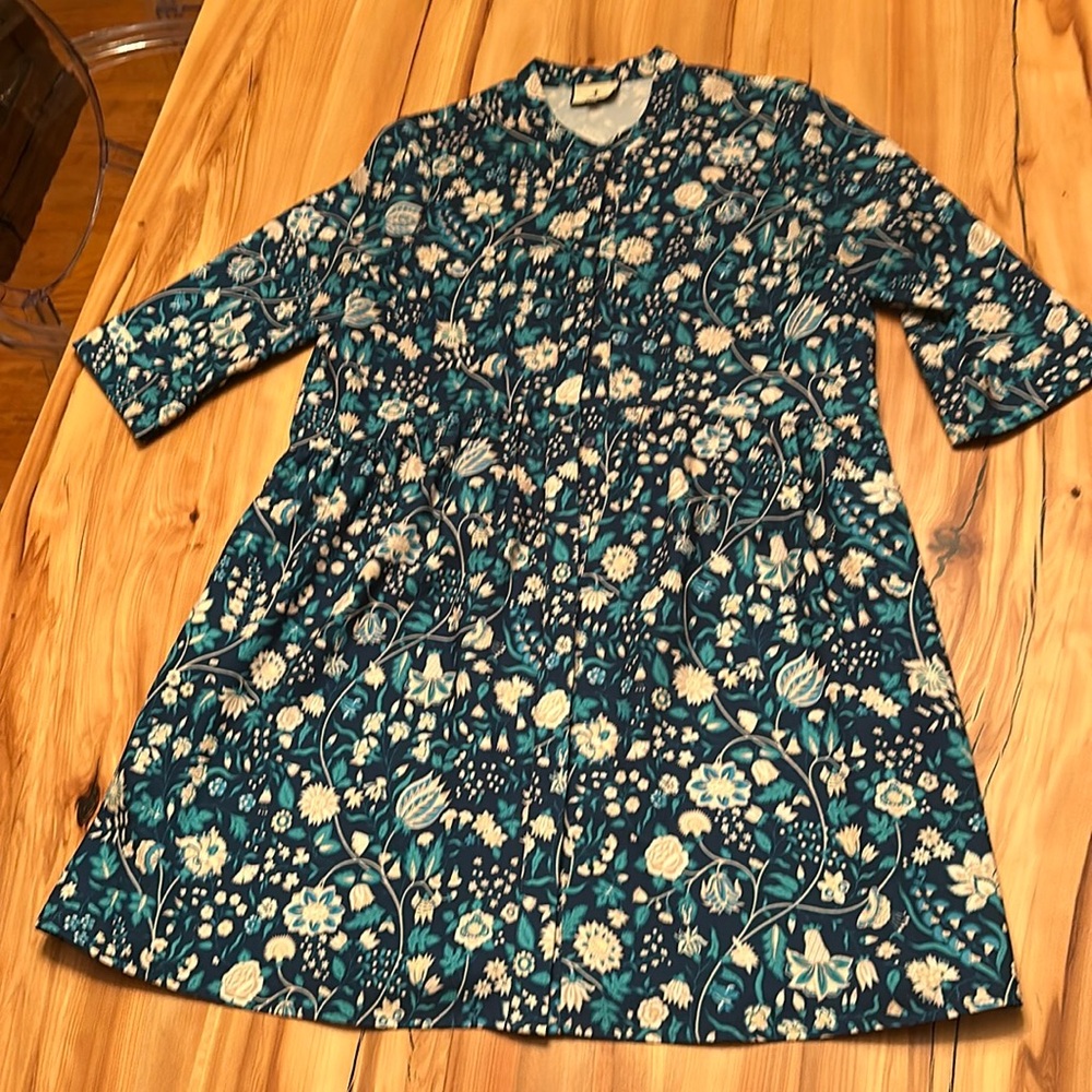 Tuckernuck Blue Floral Dress